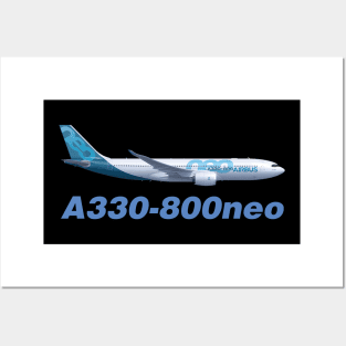 Airbus A330-800neo Posters and Art